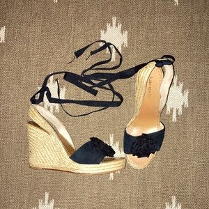 Vintage Kate Spade Rosette Espadrilles
